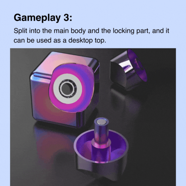 Cube  Fidget Spinner
